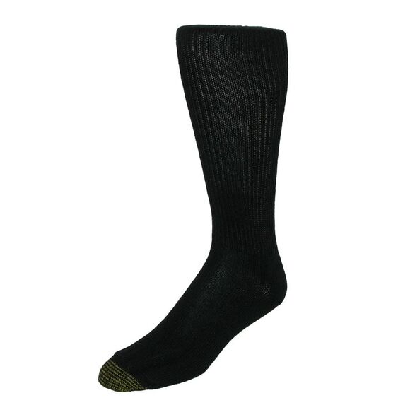 Gold Toe Men's Mid Calf Fluffies Socks (Pack of 3) - Picture 1 of 2